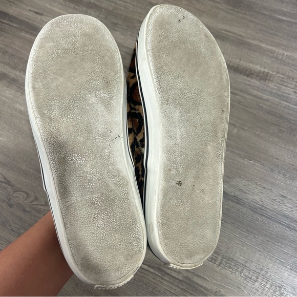 Kate Spade Delise Leopard Print Leather Bow Slip On Sneakers - Picture 6 of 8